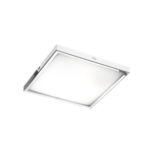 PLAFONIERA CON VETRO SATINATO