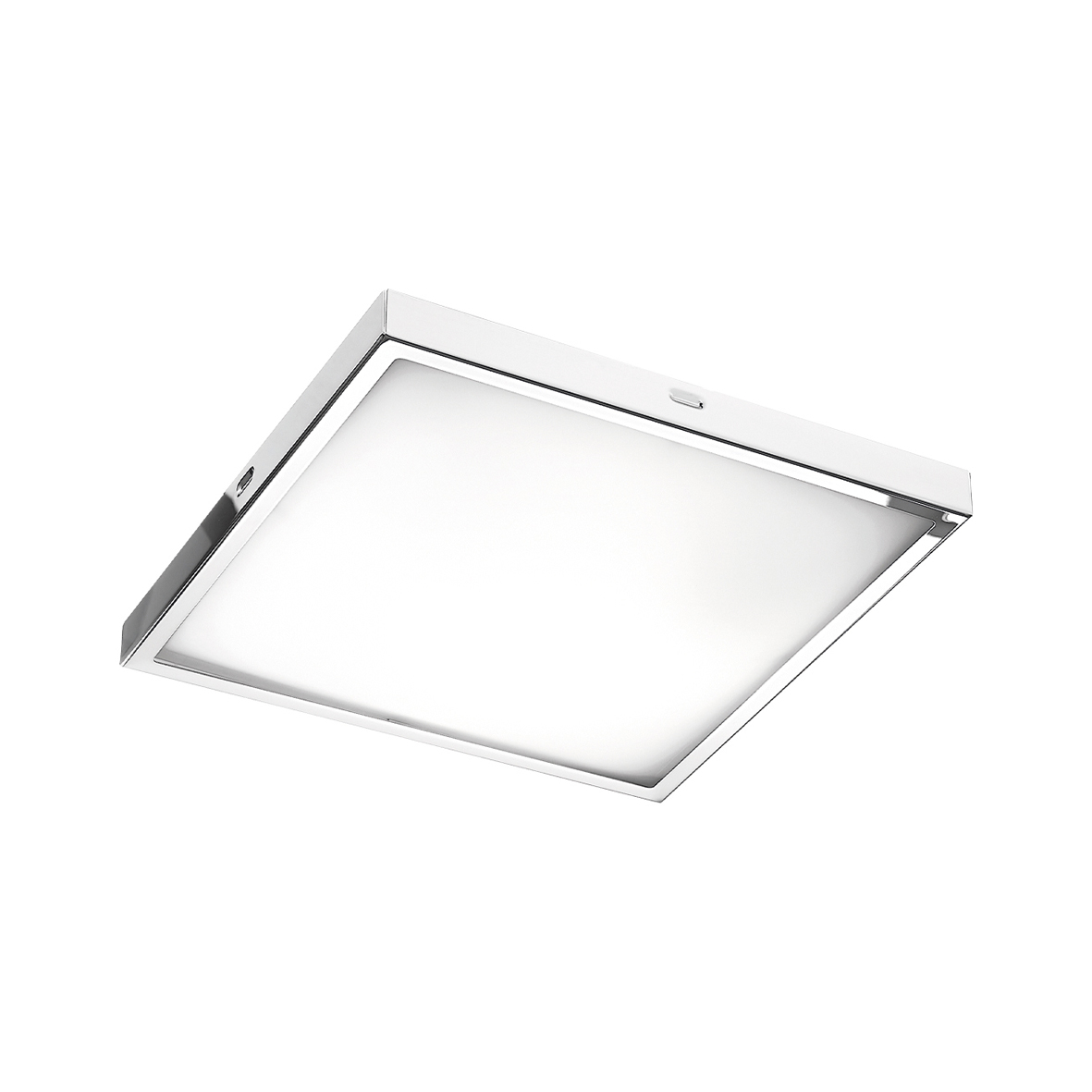 PLAFONIERA CON VETRO SATINATO A LED