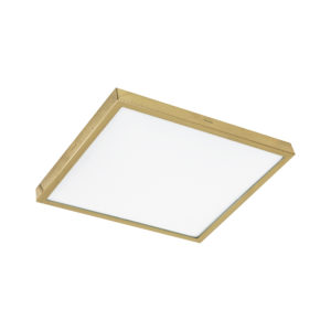 PLAFONIERA CON VETRO SATINATO A LED