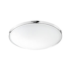 PLAFONIERA CON VETRO SATINATO