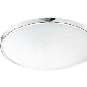 PLAFONIERA CON VETRO SATINATO A LED