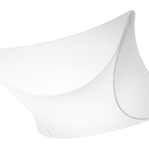 PLAFONIERA IN TESSUTO QUADRATA