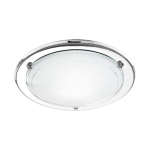 PLAFONIERA CON VETRO SATINATO