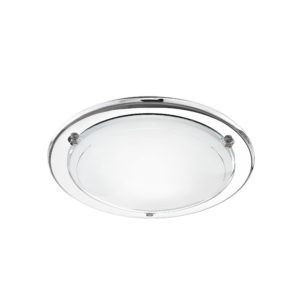 PLAFONIERA CON VETRO SATINATO