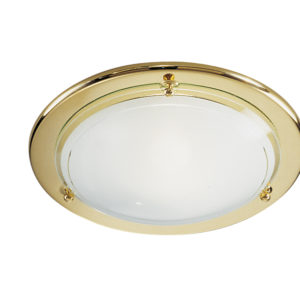 PLAFONIERA CON VETRO SATINATO