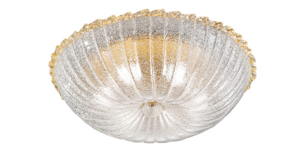 PLAFONIERA CRISTALLO GRANIGLIA