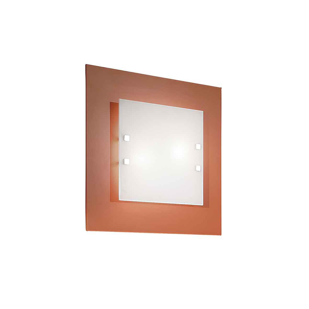 PLAFONIERA DOPPIO VETRO A LED