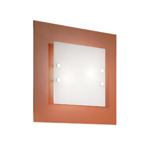 PLAFONIERA DOPPIO VETRO A LED