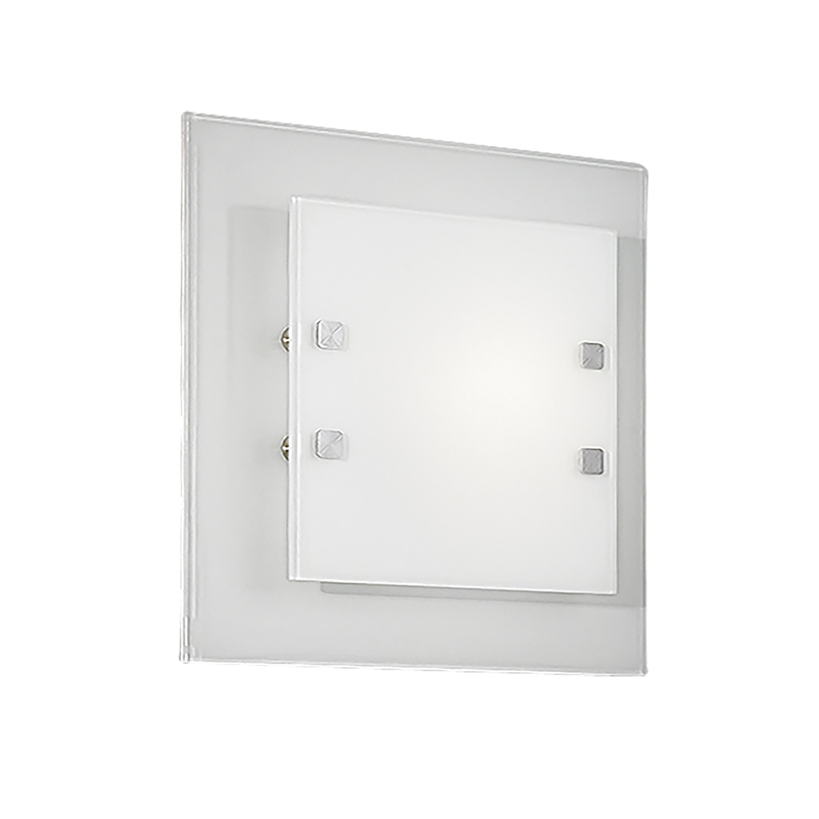 PLAFONIERA DOPPIO VETRO