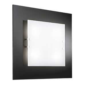 PLAFONIERA DOPPIO VETRO A LED