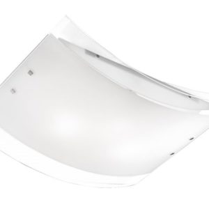 PLAFONIERA VETRO CURVO A LED