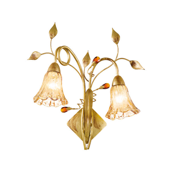 LAMPADA DA PARETE IN MET.VERNICIATO
