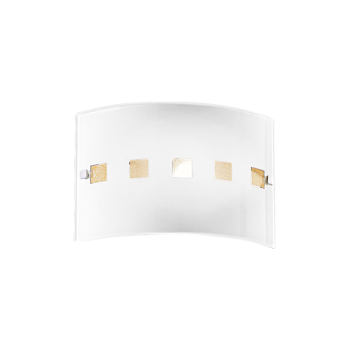 LAMPADA PARETE VETRO DECORATO