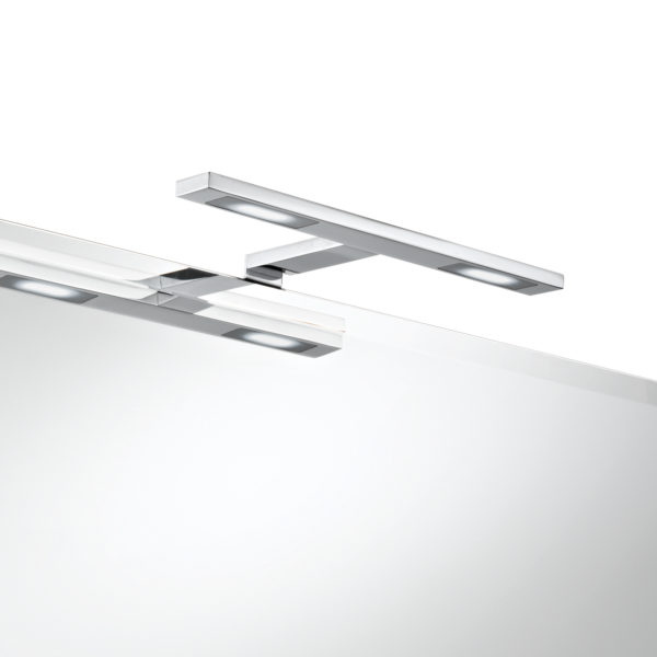 APPLIQUE IN METALLO LED 2X3W