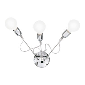 LAMPADA PARETE METALLO CROMATO