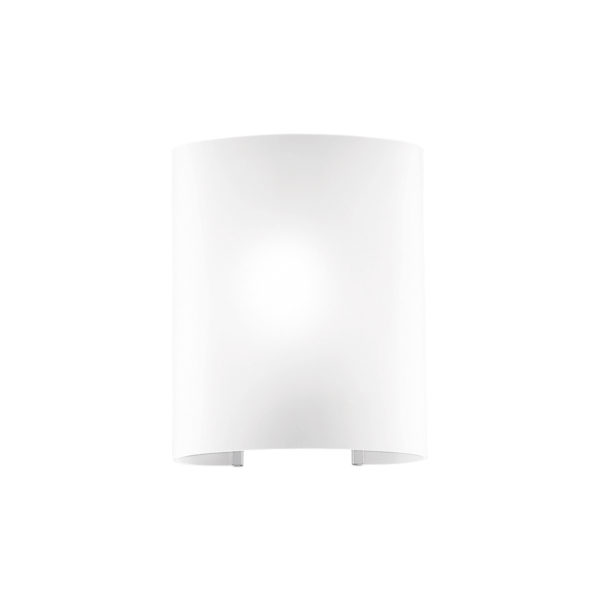 LAMPADA PARETE VETRO SATINATO