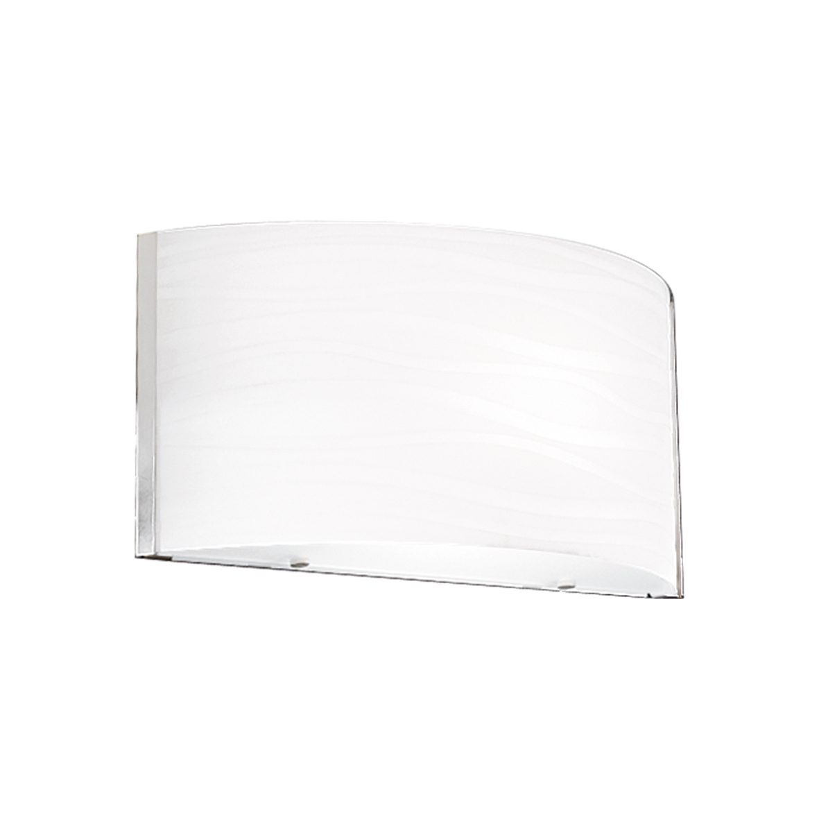 LAMPADA PARETE VETRO MOLATO