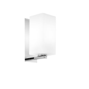 LAMPADA PARETE VETRO SATINATO