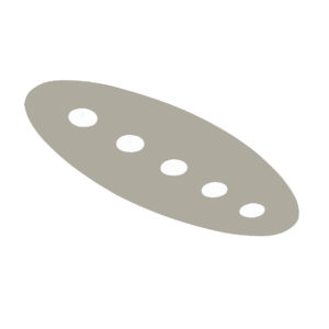 PLAFONIERA OVALE LED