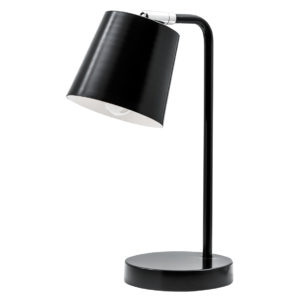 LAMPADA TAVOLO E14 NERA 1X40W