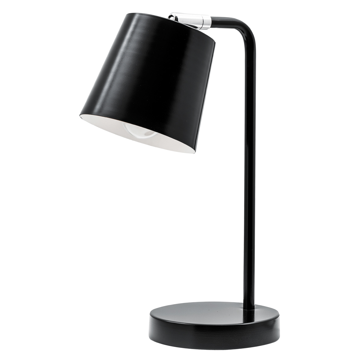 LAMPADA TAVOLO E14 NERA 1X40W