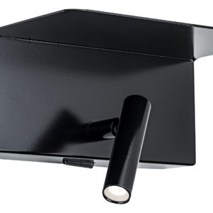 LAMPADA PARETE LED USB 3K NERO 3W