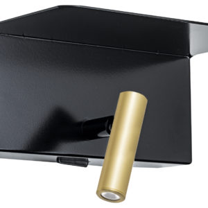 LAMPADA PARETE LED USB 3K ORO S 3W