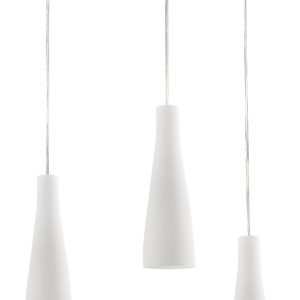 SOSPENSIONE E27 BIANCO 3X75W