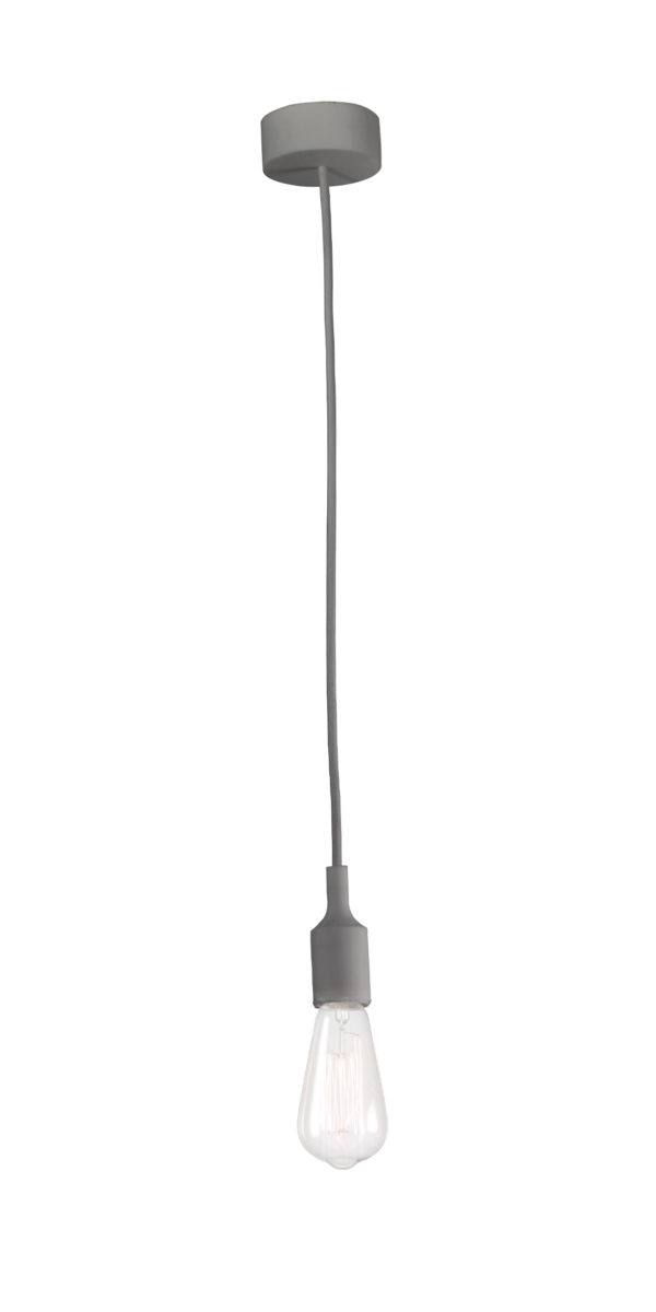 SOSPENSIONE IN SILICONE GRIGIO
