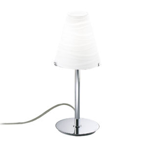 LAMPADA TAVOLO VETRO MOLATO