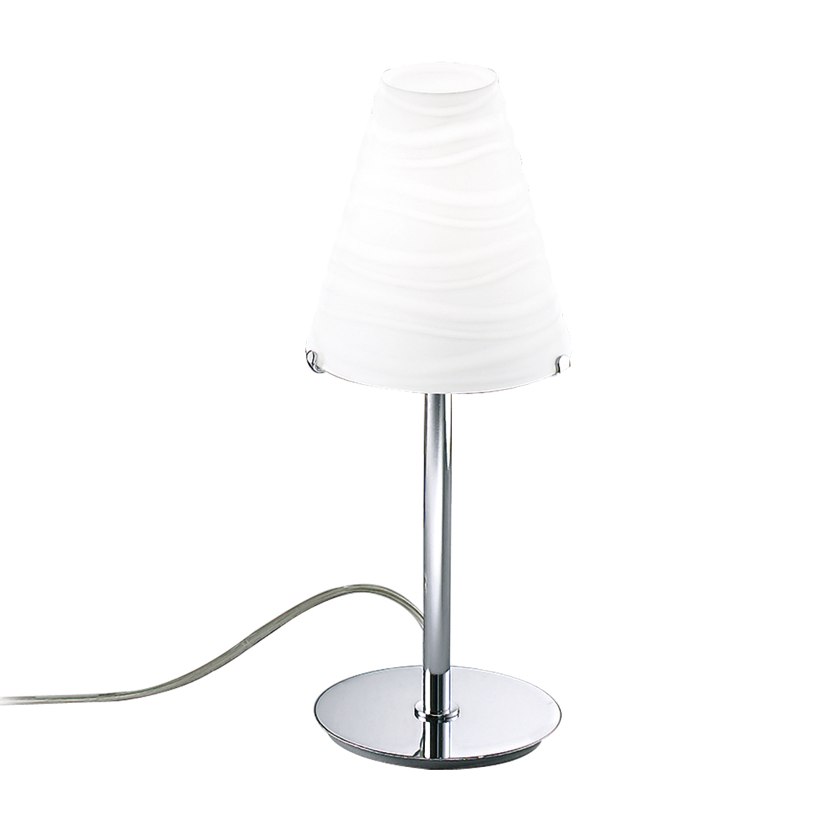 LAMPADA TAVOLO VETRO MOLATO