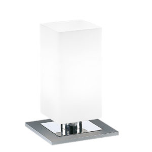 LAMPADA TAVOLO VETRO SATINATO