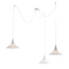 SOSPENSIONE E27 SATINATO 3X75W - immagine 2