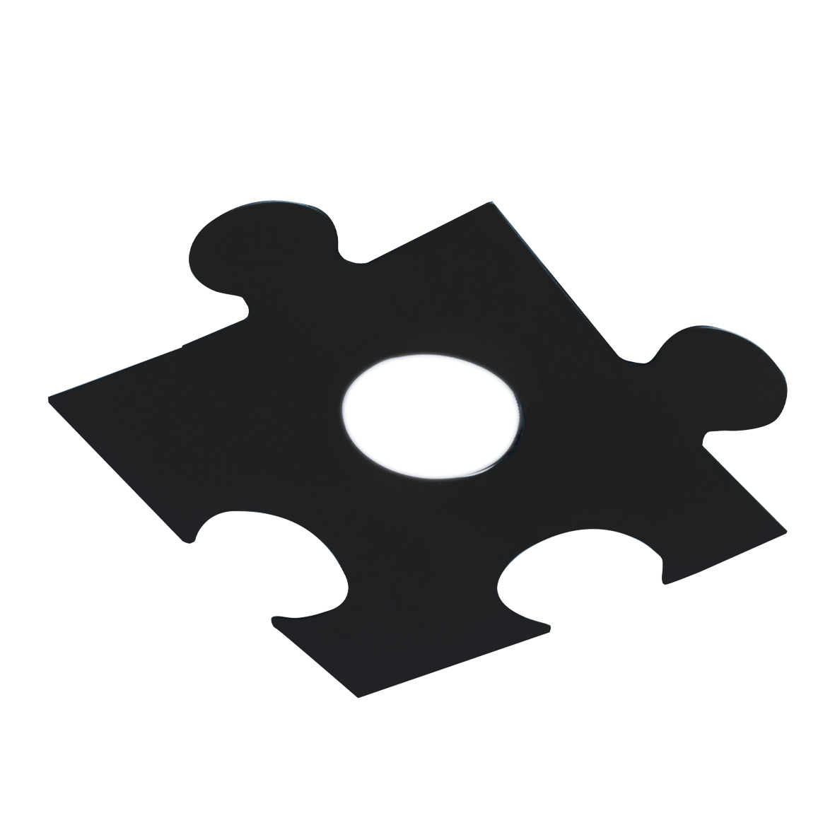 LAMPADA PARETE 1XGX53 NERO