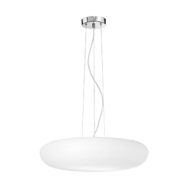 SOSPENSIONE IN VETRO BIANCO