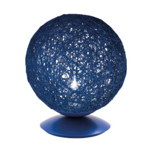 LAMPADA TAVOLO  BLU E27 1X75W